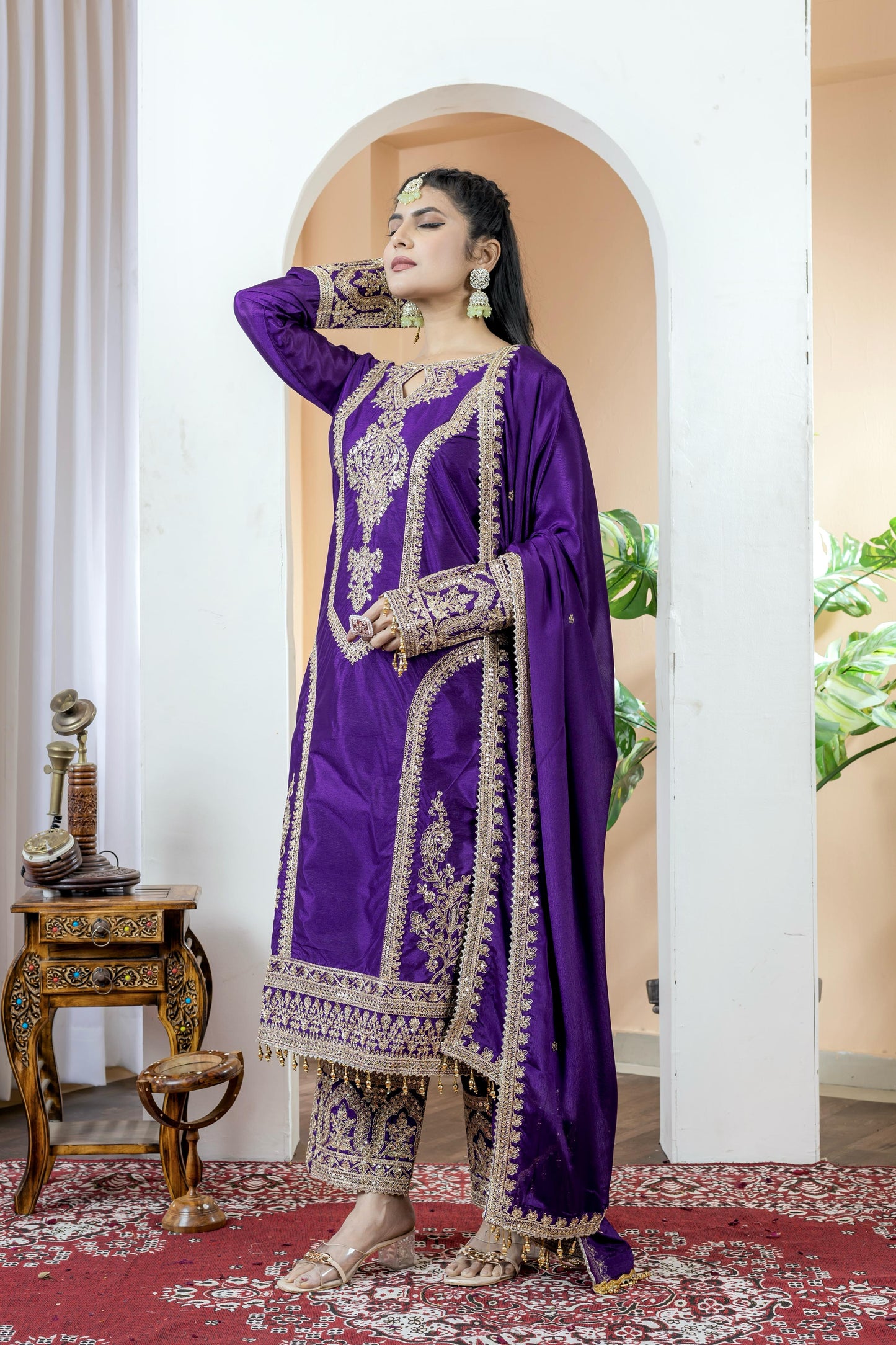 Festival wedding wear Readymade Indian salwar kameez suit dress