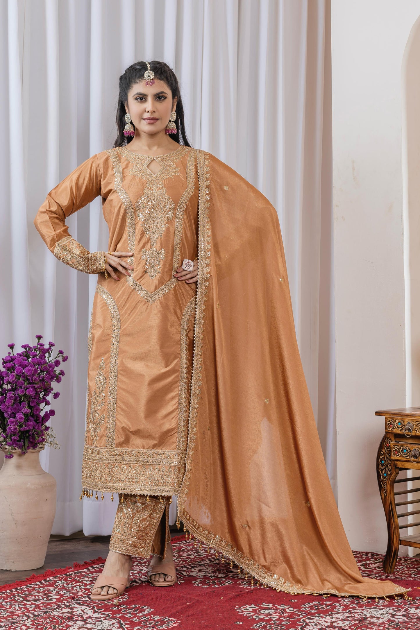 Festival wedding wear Readymade Indian salwar kameez suit dress