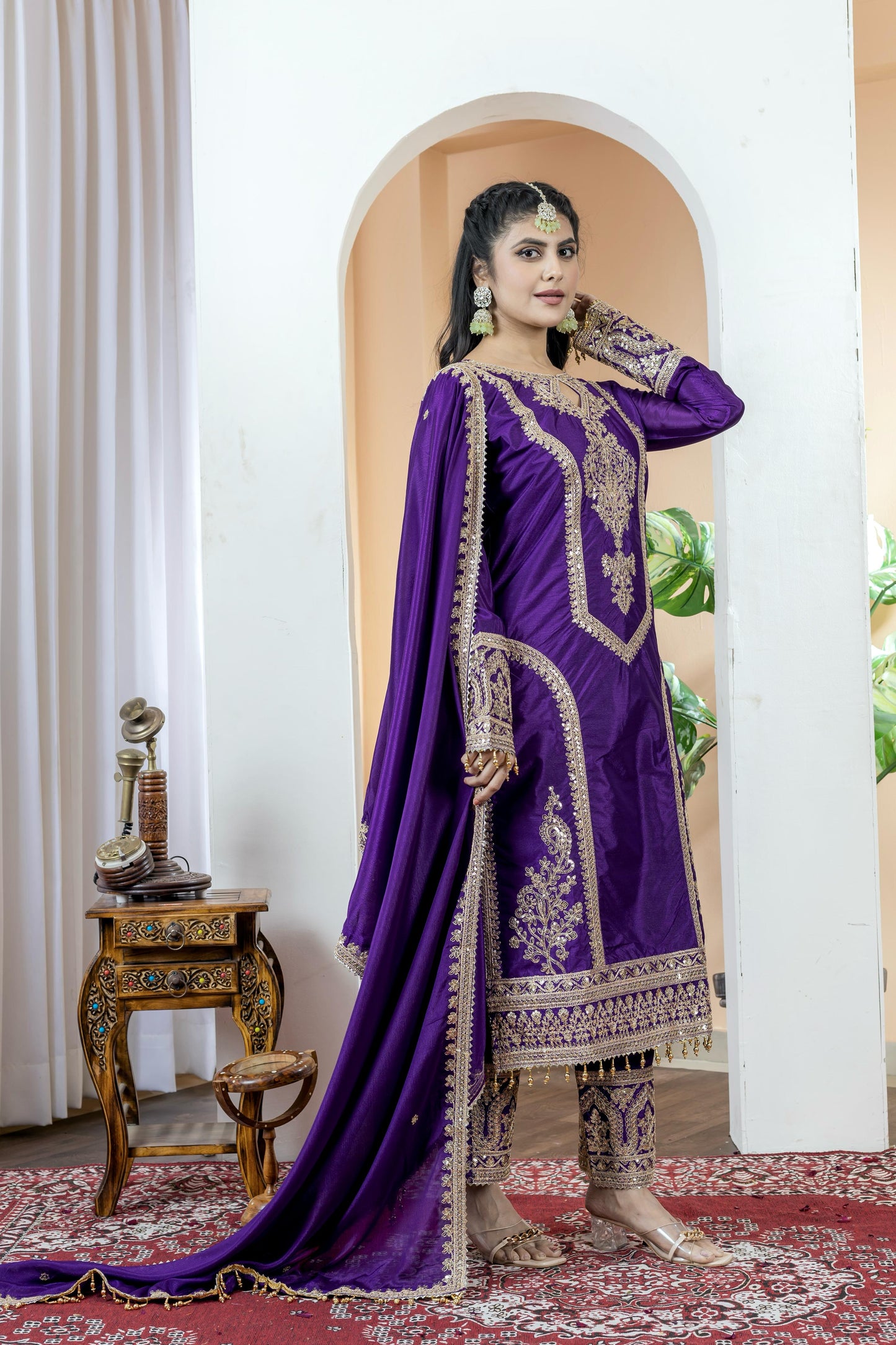 Festival wedding wear Readymade Indian salwar kameez suit dress