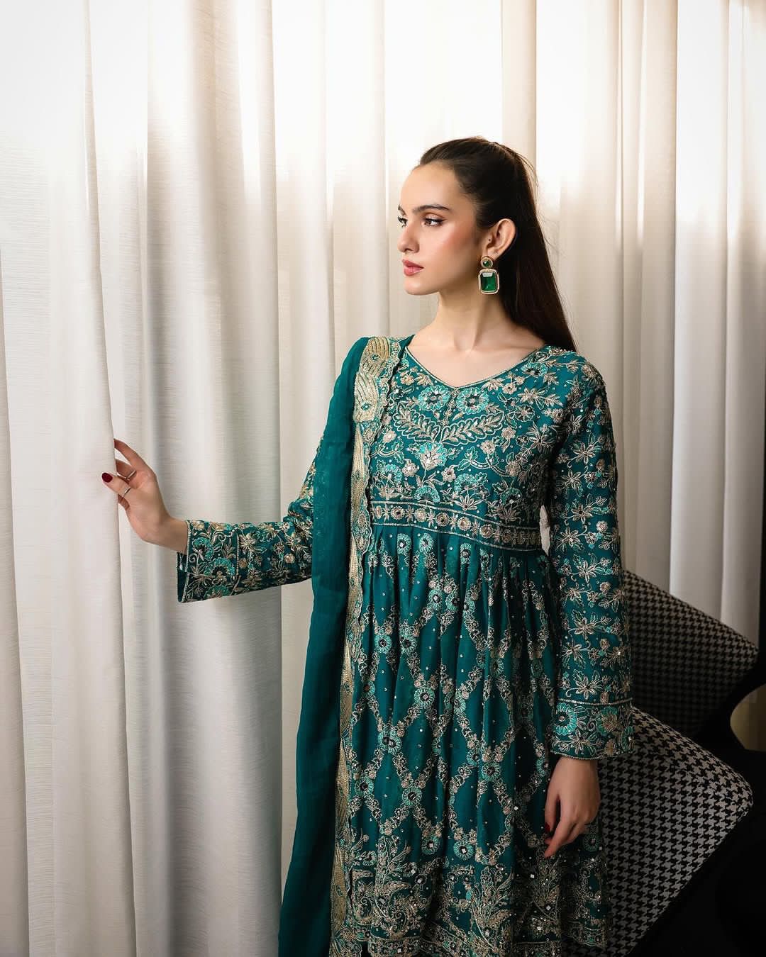 Premium EID Collection Sharara Suit set Readymade Wedding dress salwar kameez pakistani suit
