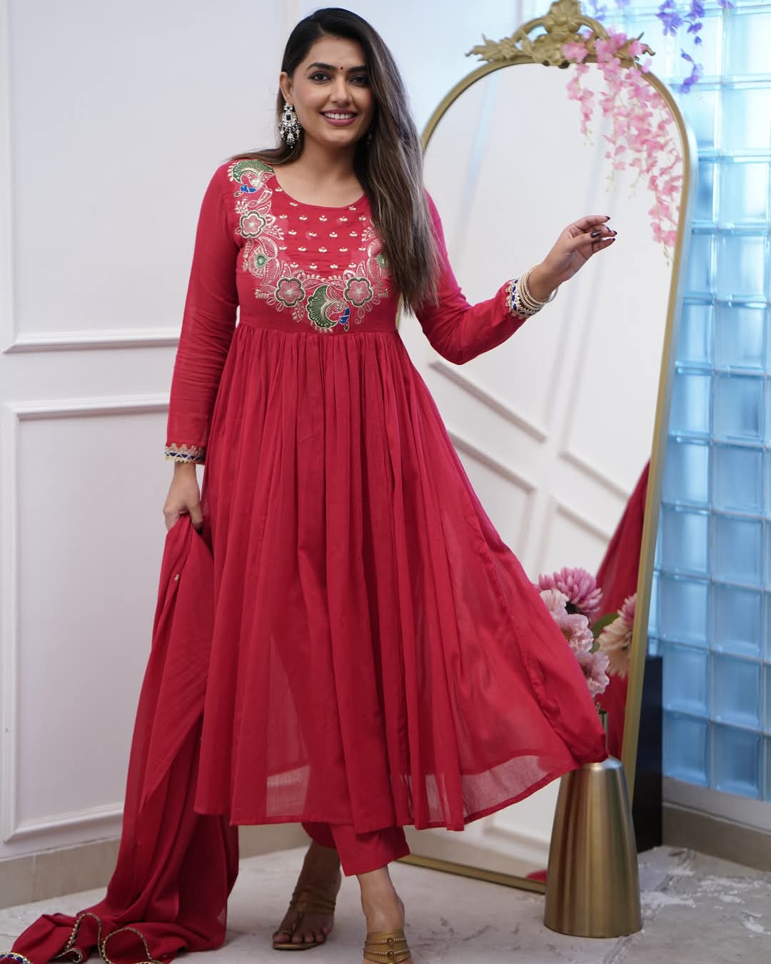 Trending salwar kameez suit anarkali Readymade Indian Dress