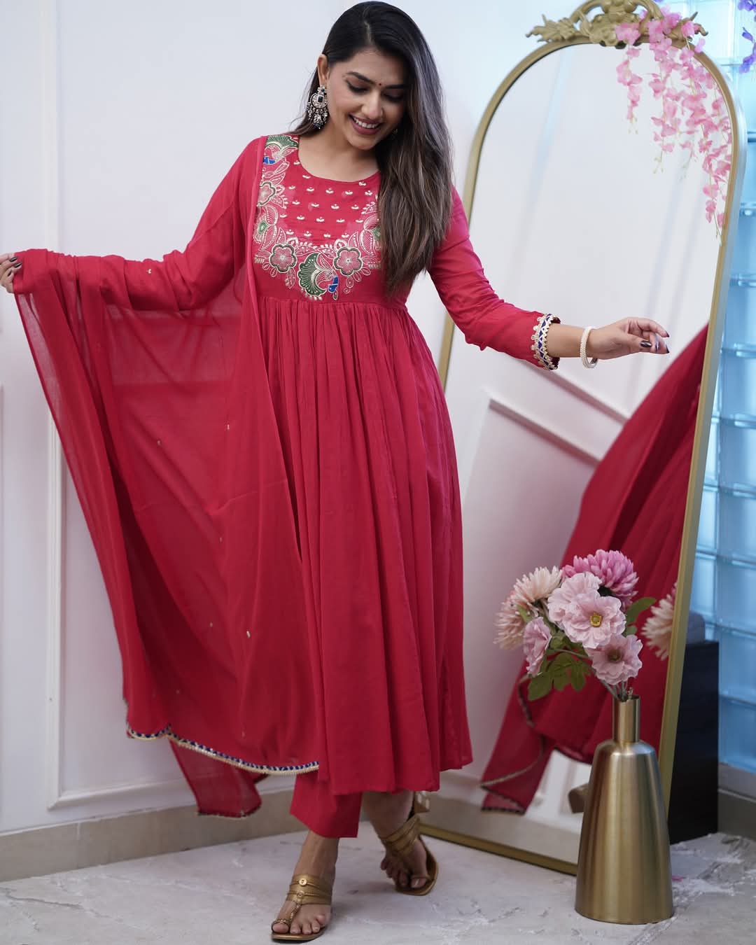 Trending salwar kameez suit anarkali Readymade Indian Dress
