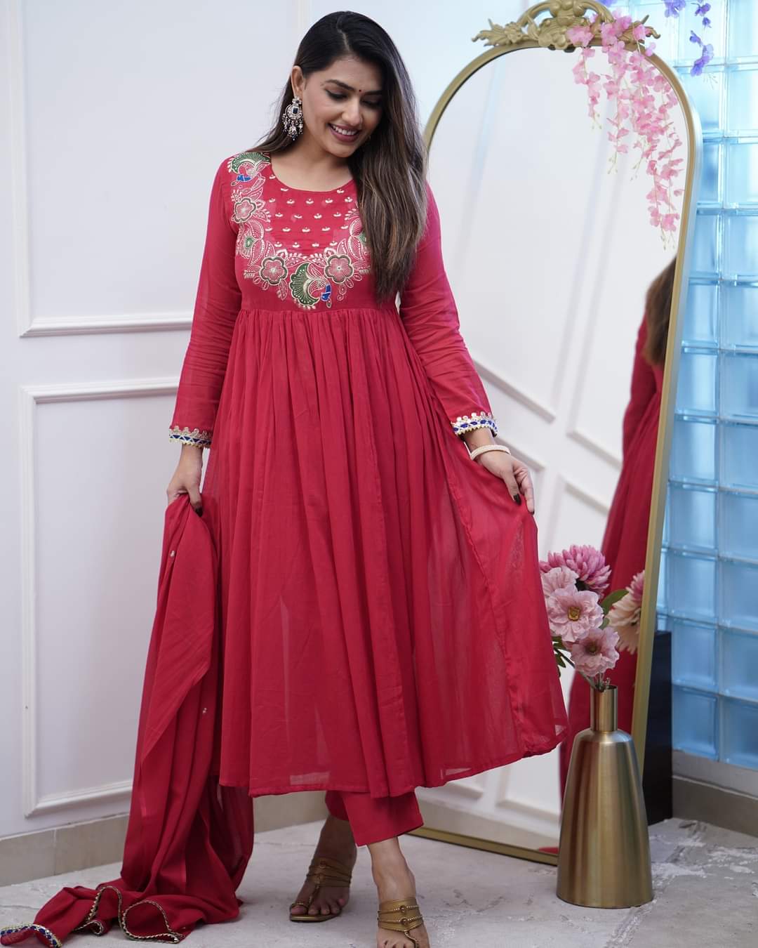 Trending salwar kameez suit anarkali Readymade Indian Dress