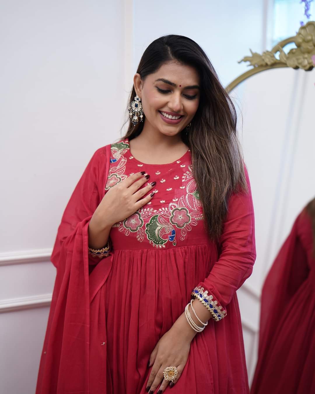 Trending salwar kameez suit anarkali Readymade Indian Dress