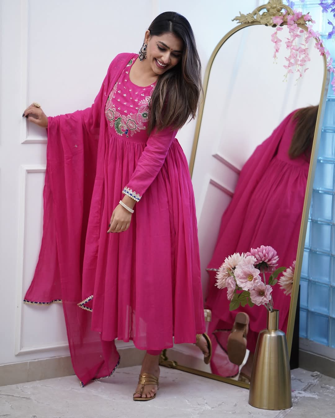 Trending salwar kameez suit anarkali Readymade Indian Dress