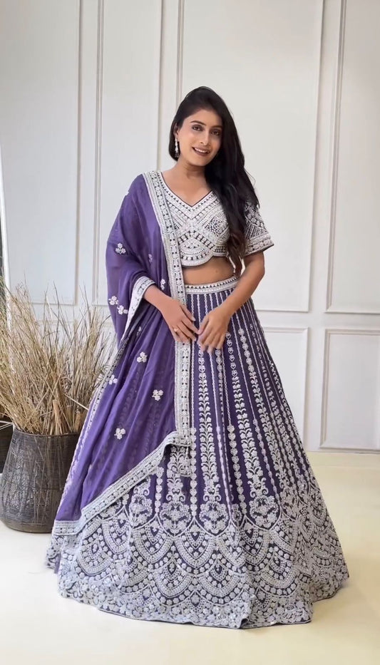 Premium Heavy wedding wear lehenga choli Readymade Indian lehenga dress