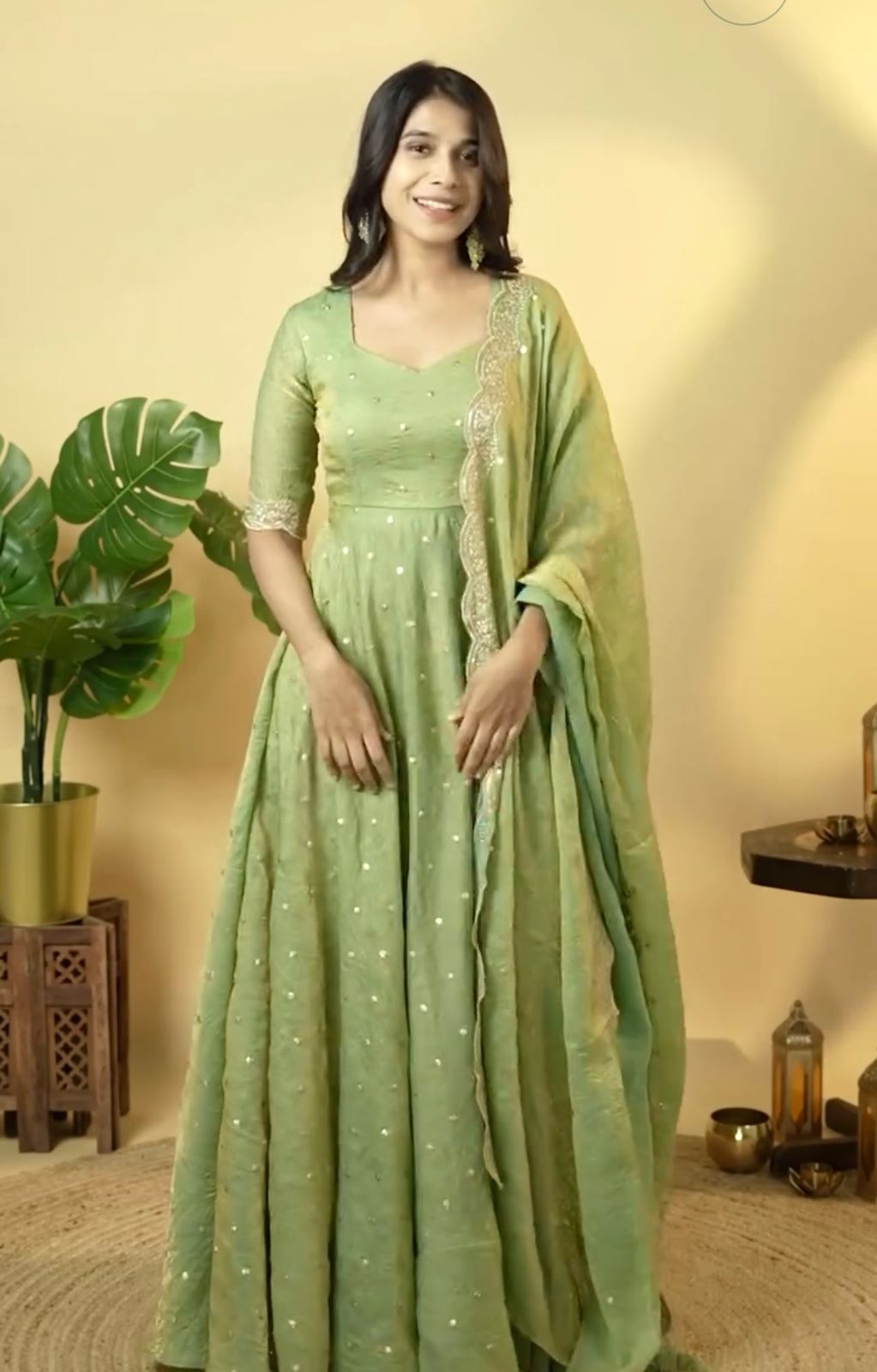 Anarkali Full Flaired salwar Kameez Indian Readymade dress for wedding Festival