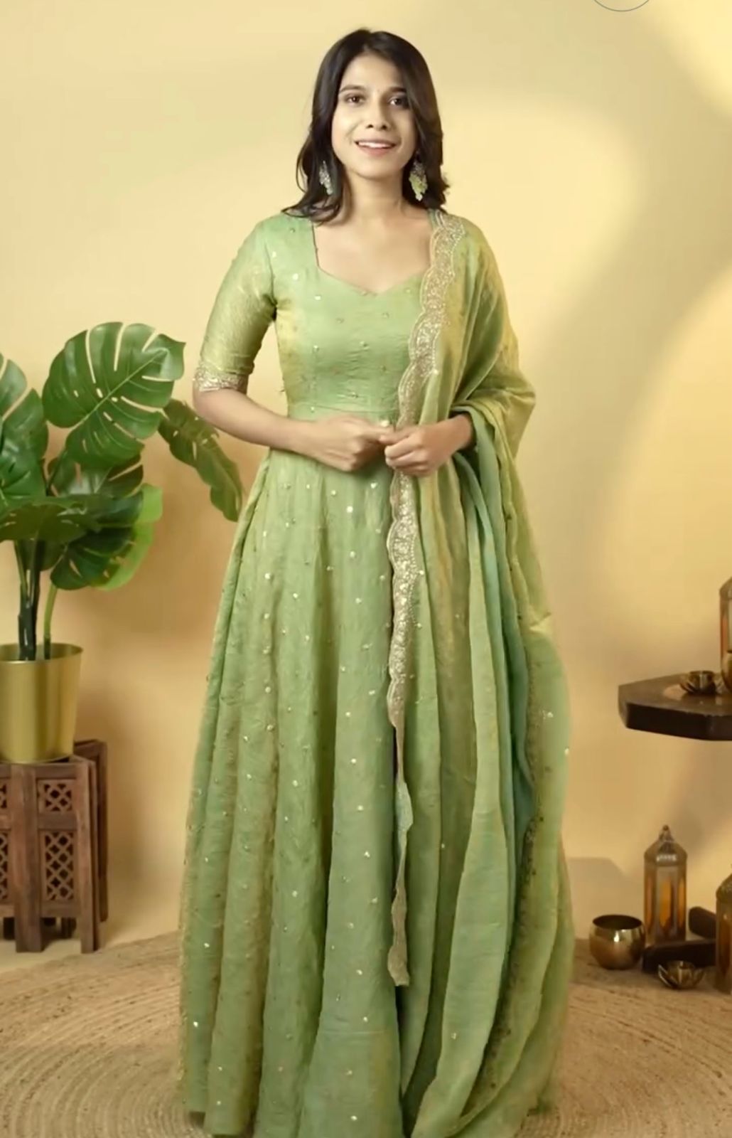 Anarkali Full Flaired salwar Kameez Indian Readymade dress for wedding Festival