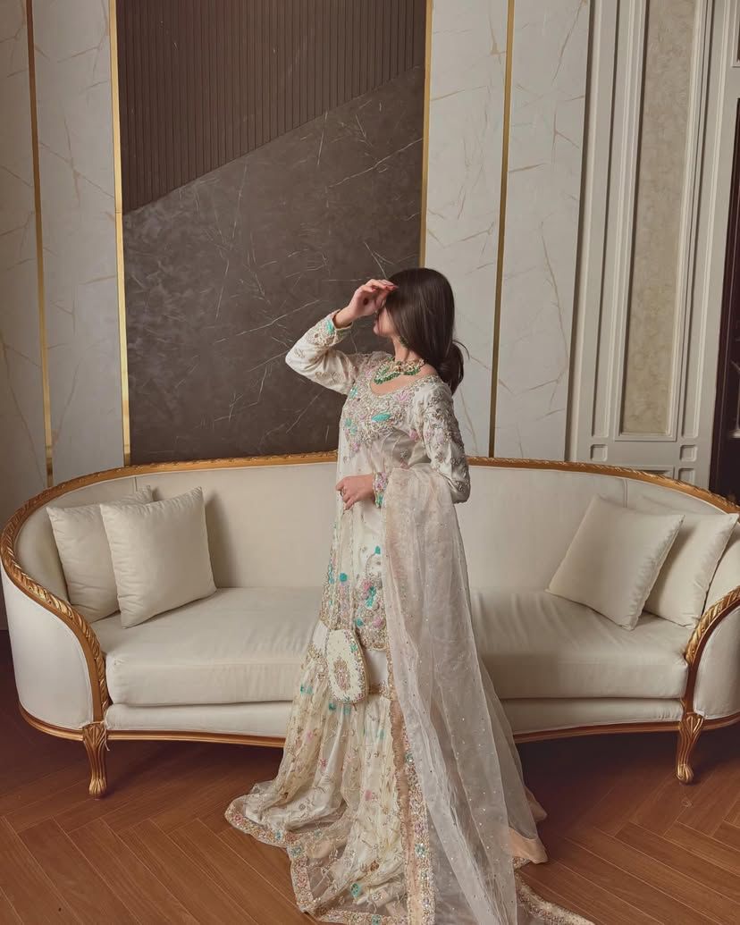 Pakistani Sharara Suit Set Readymade Salwar Kameez for EID