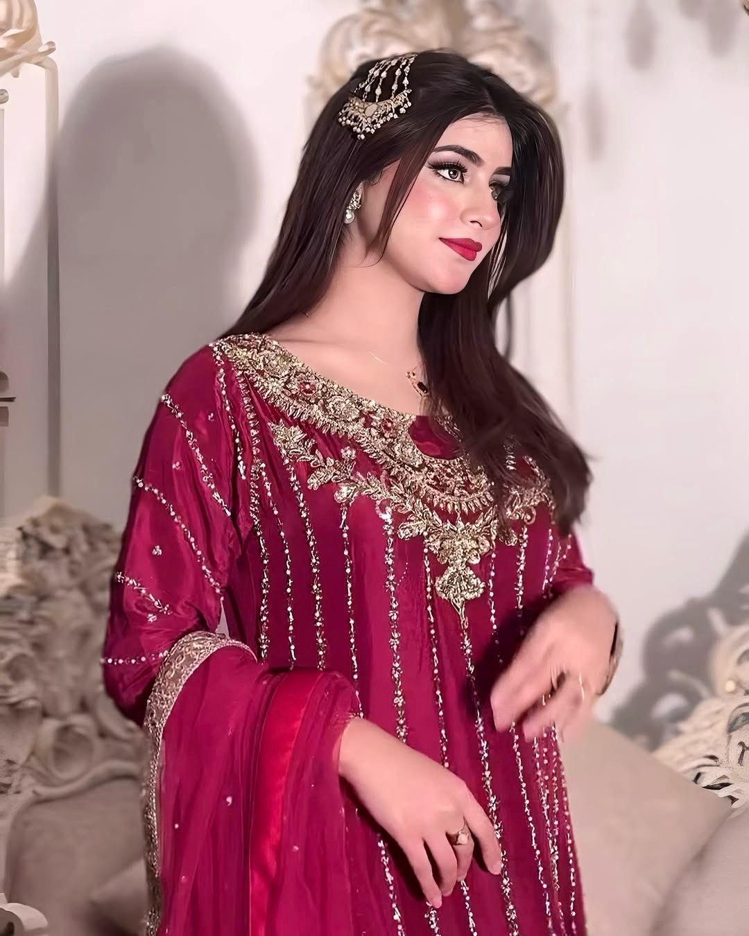 Pink pakistani salwar kameez suit Readymade Festival Indian Dress