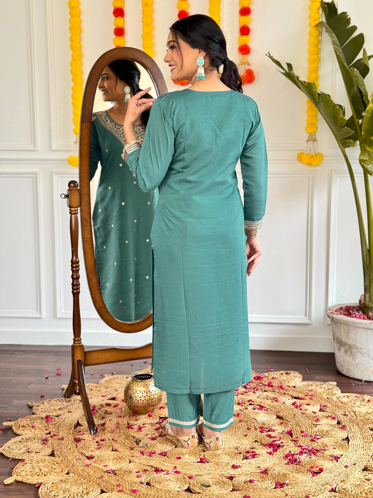 Wedding Festival wear indian salwar kameez readymade dress