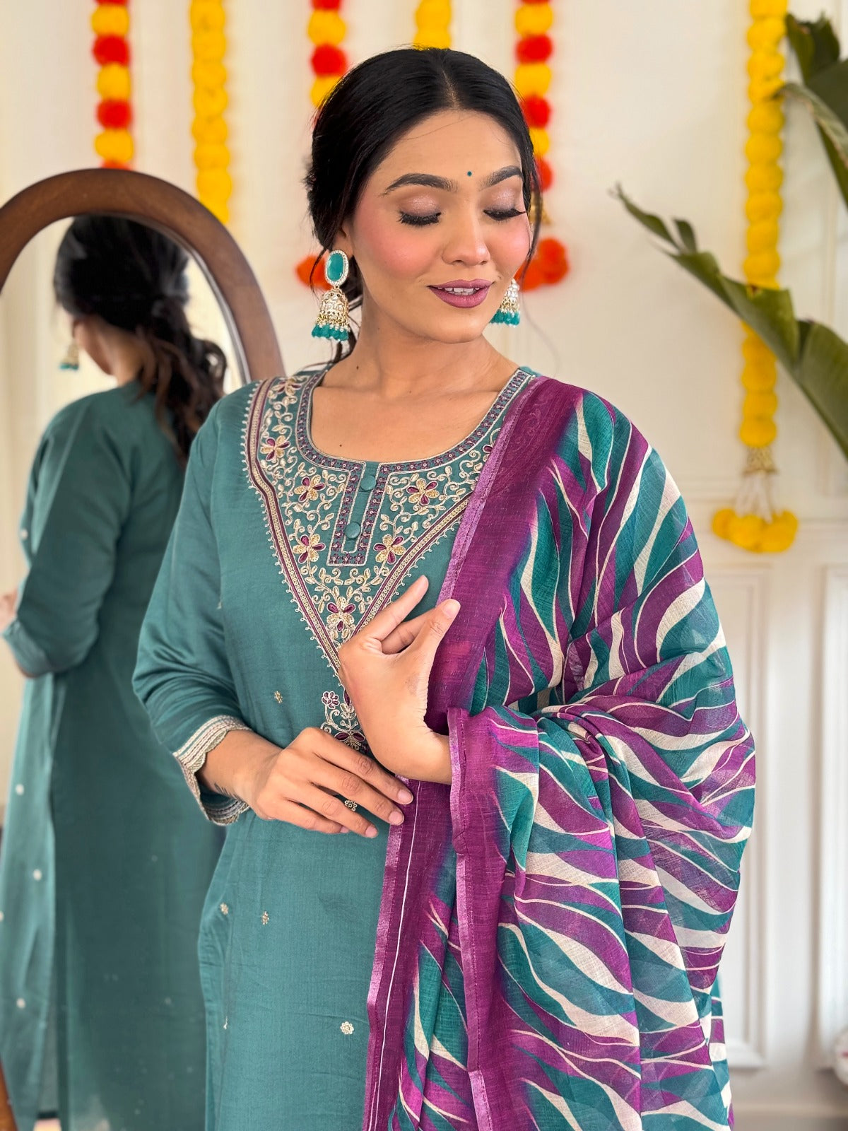 Wedding Festival wear indian salwar kameez readymade dress
