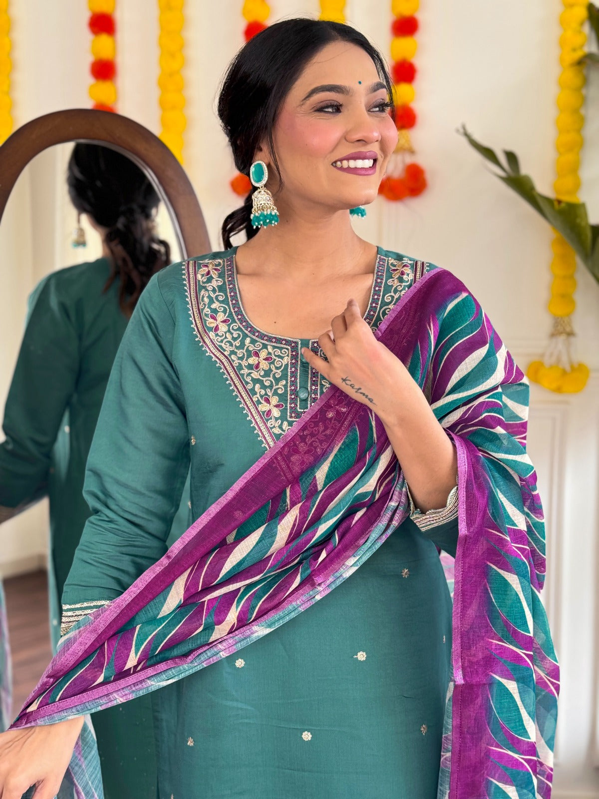 Wedding Festival wear indian salwar kameez readymade dress