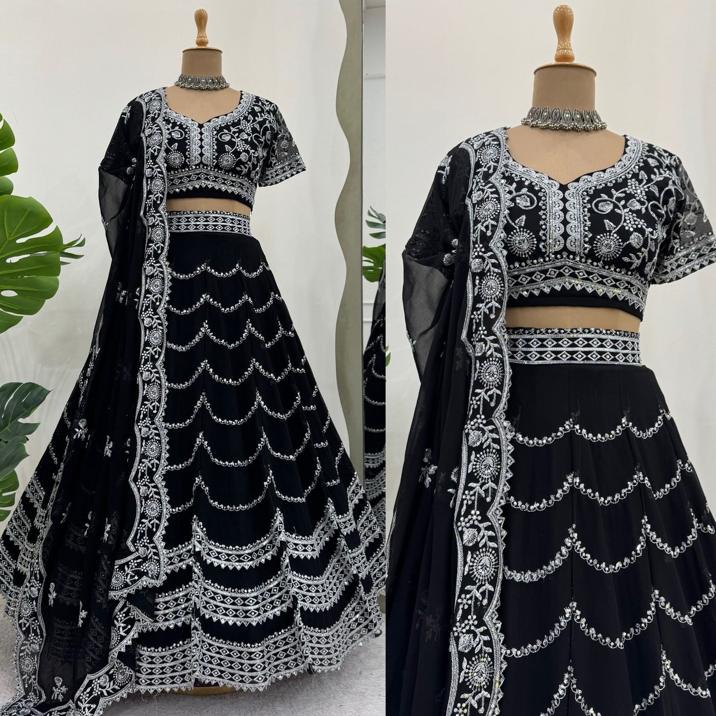 Premium Wedding lehenga choli with Dupatta Readymade Stitched Indian lehenga