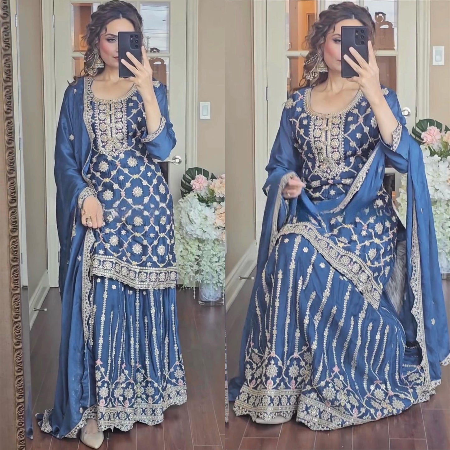 Palazzo Suit Set Readymade Indian wedding salwar kameez dress