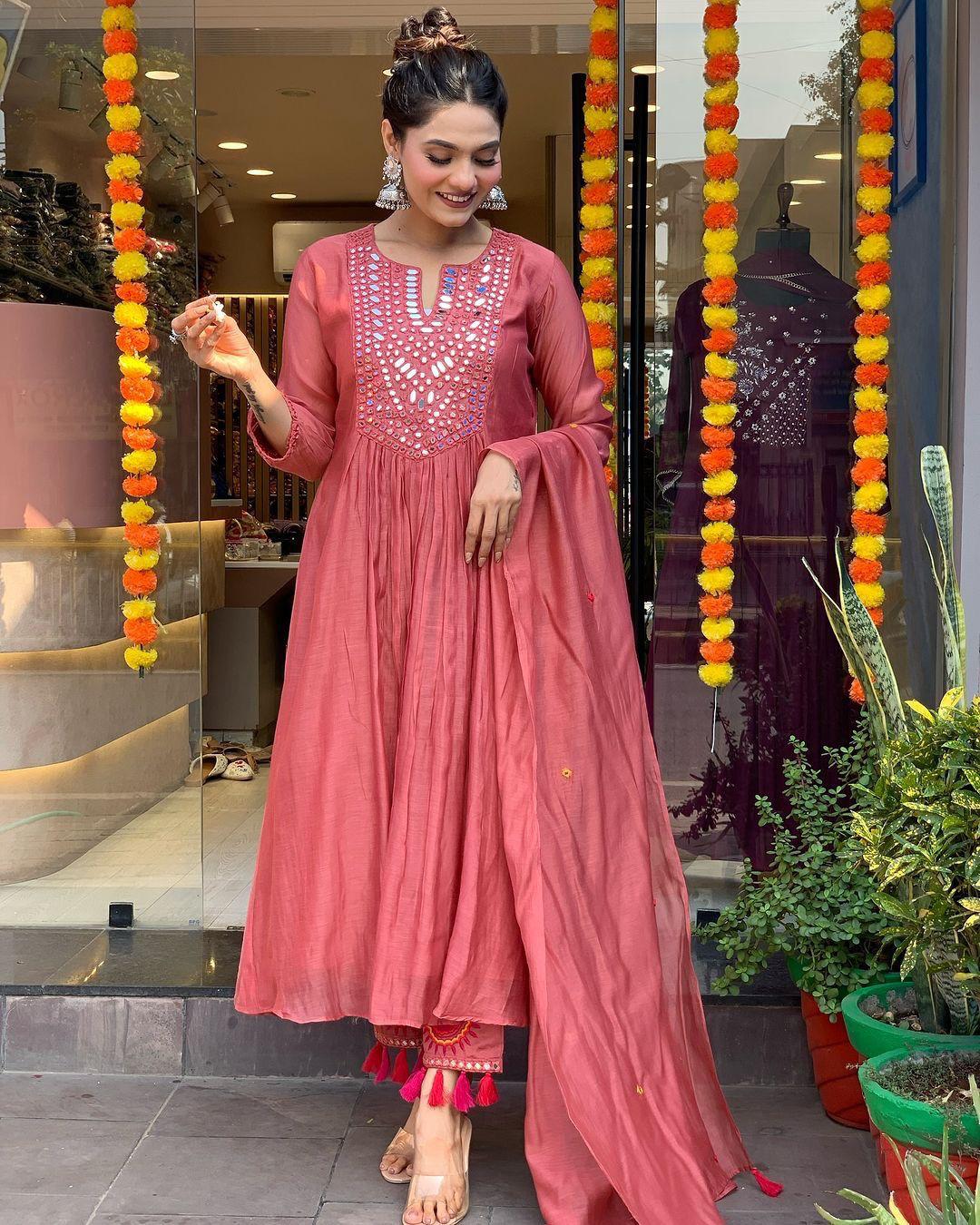 Readymade 3 piece suit Indian wedding dress salwar kameez