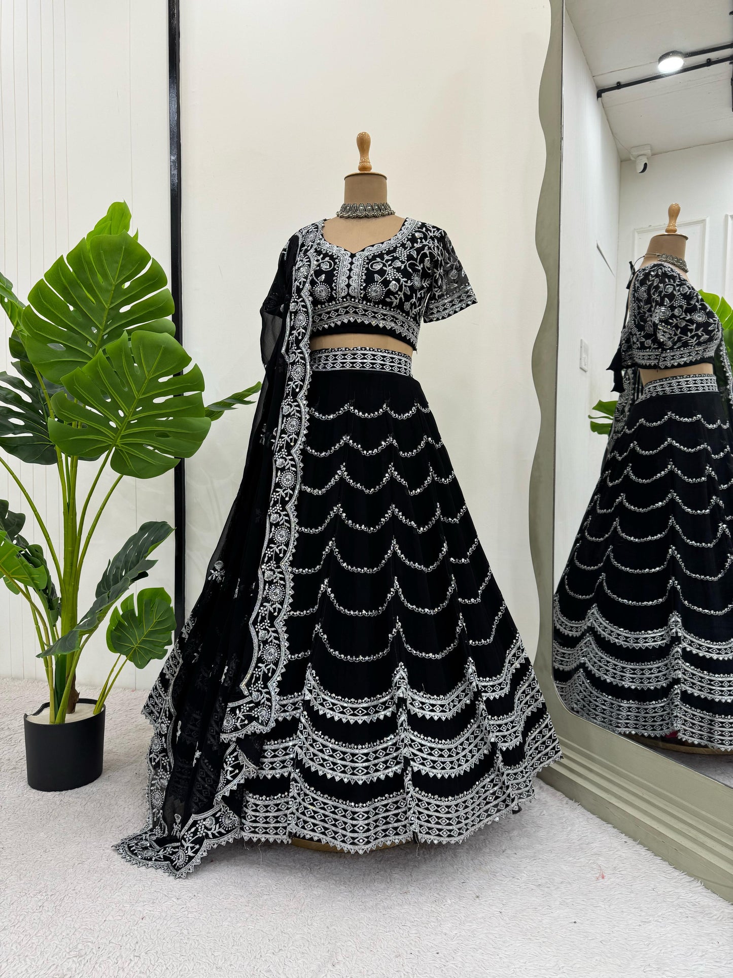 Premium Wedding lehenga choli with Dupatta Readymade Stitched Indian lehenga