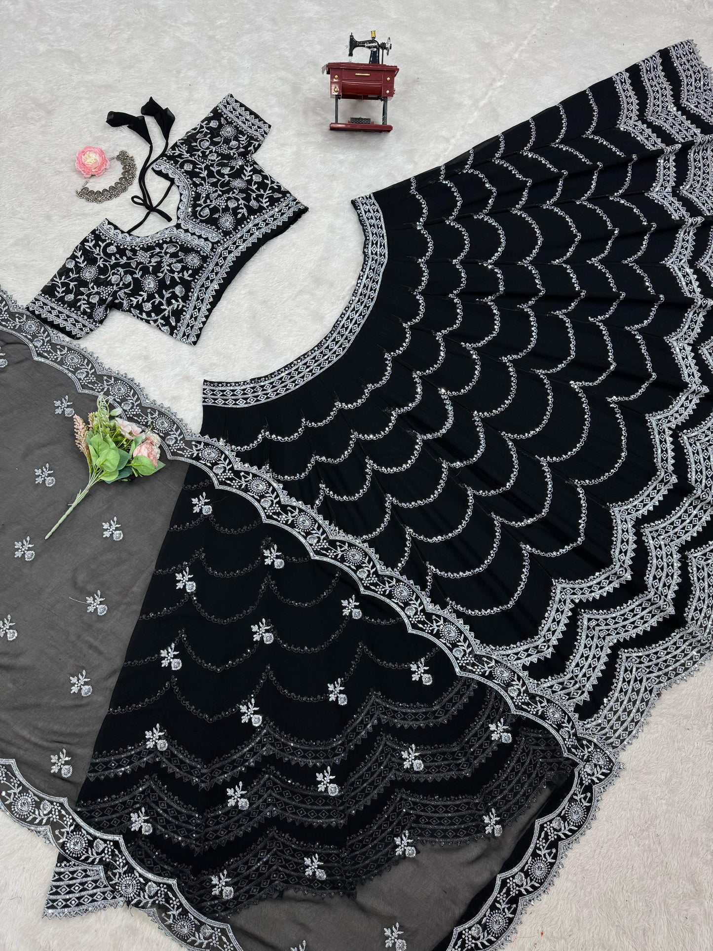 Premium Wedding lehenga choli with Dupatta Readymade Stitched Indian lehenga