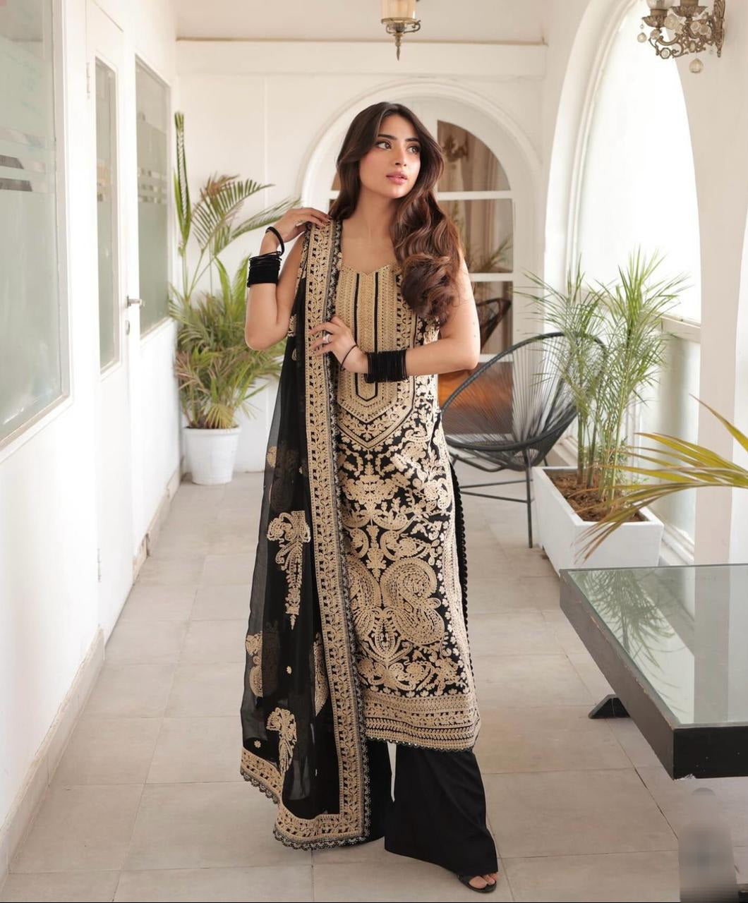 Pakistani salwar kameez suit set for EID Readymade Indian Dress