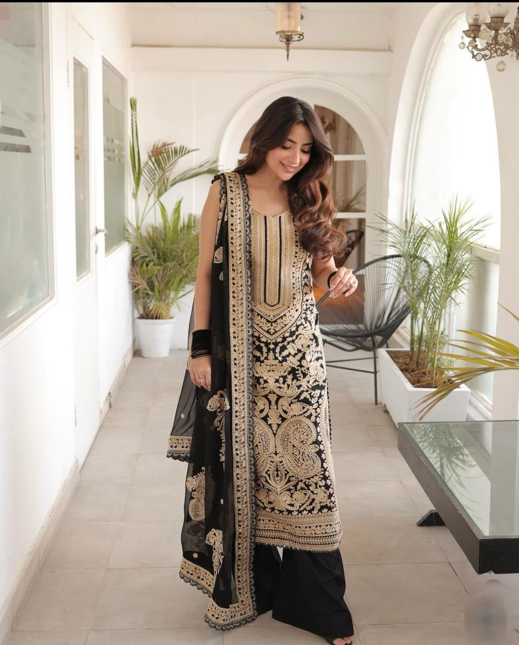 Pakistani salwar kameez suit set for EID Readymade Indian Dress