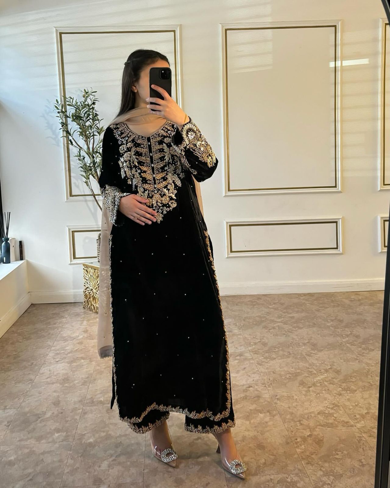 Eid Pakistani Salwar Kameez suit Readymade Indian wedding dress