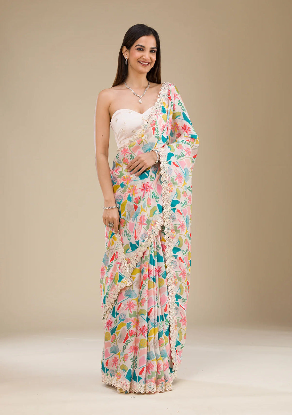 Wedding wear Readymade Indian Designer saree