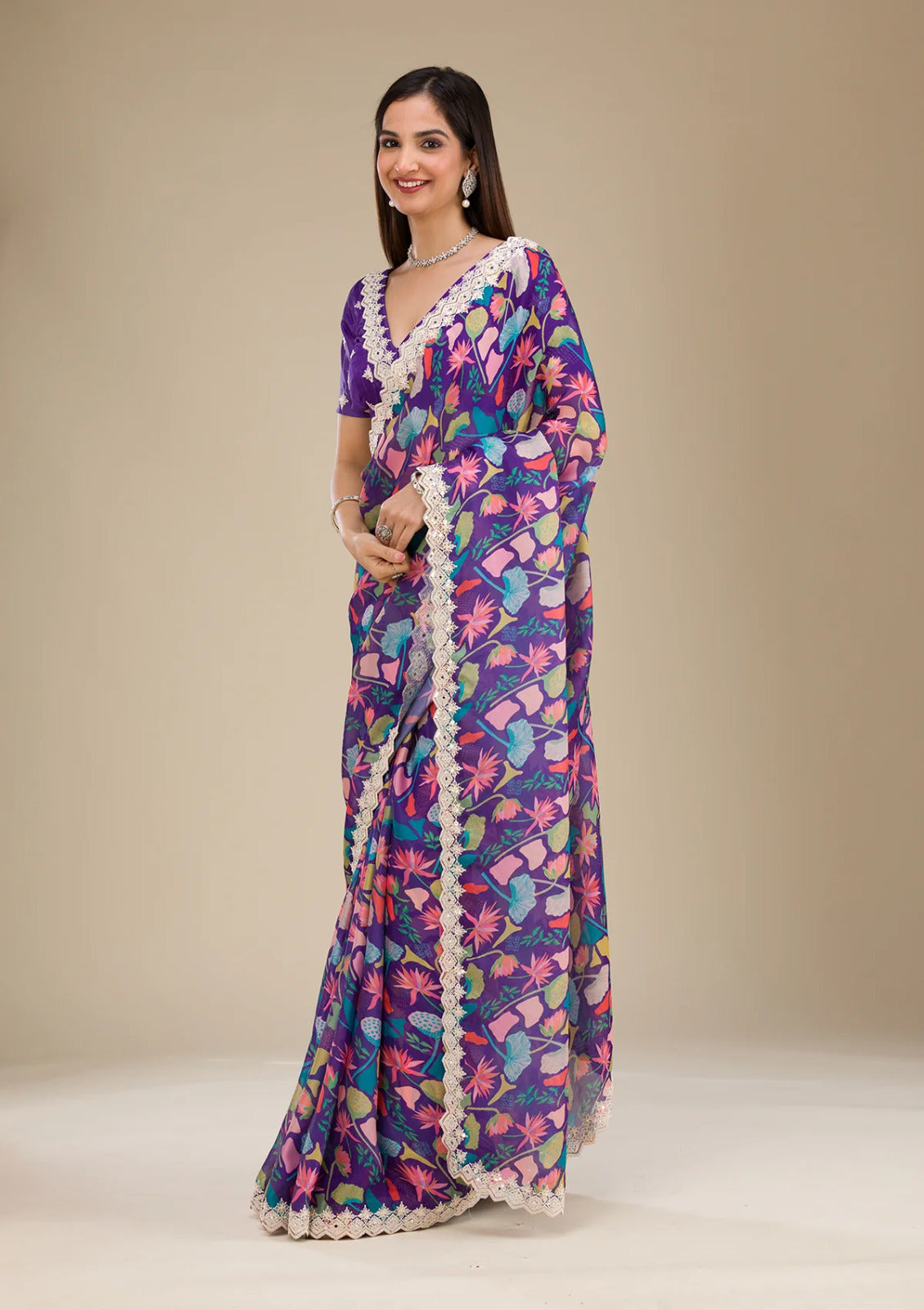 Wedding wear Readymade Indian Designer saree