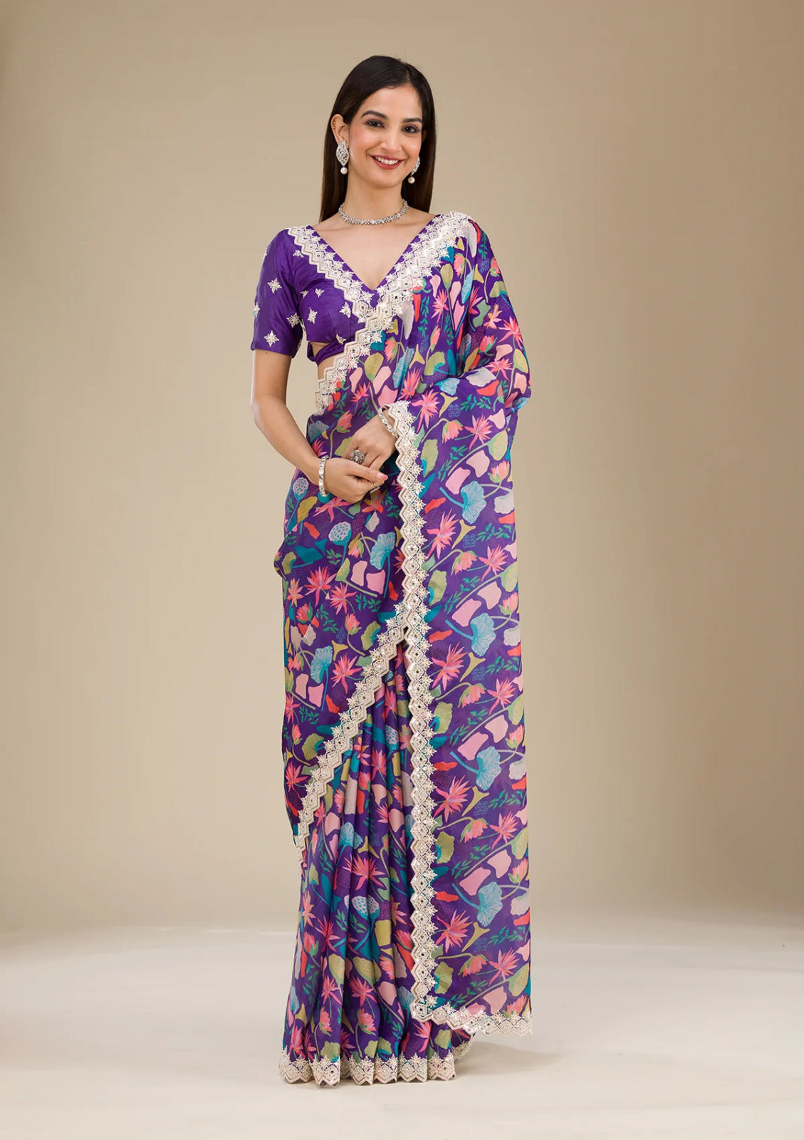 Wedding wear Readymade Indian Designer saree