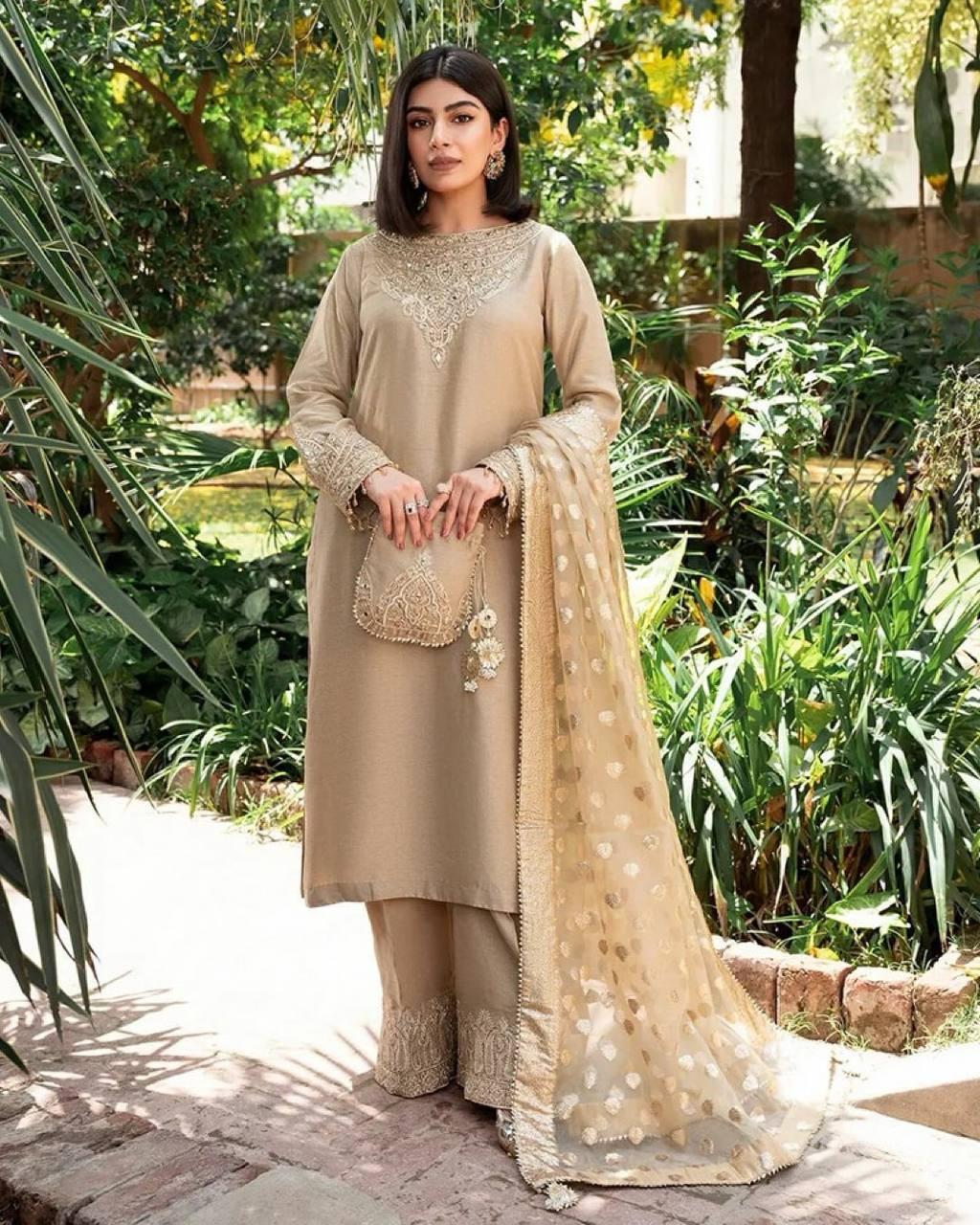 Pakistani eid salwar kameez readymade wedding dress