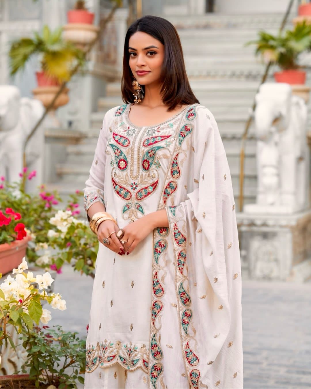 Premium Wedding wear indian salwar kameez dress Palazzo Suit