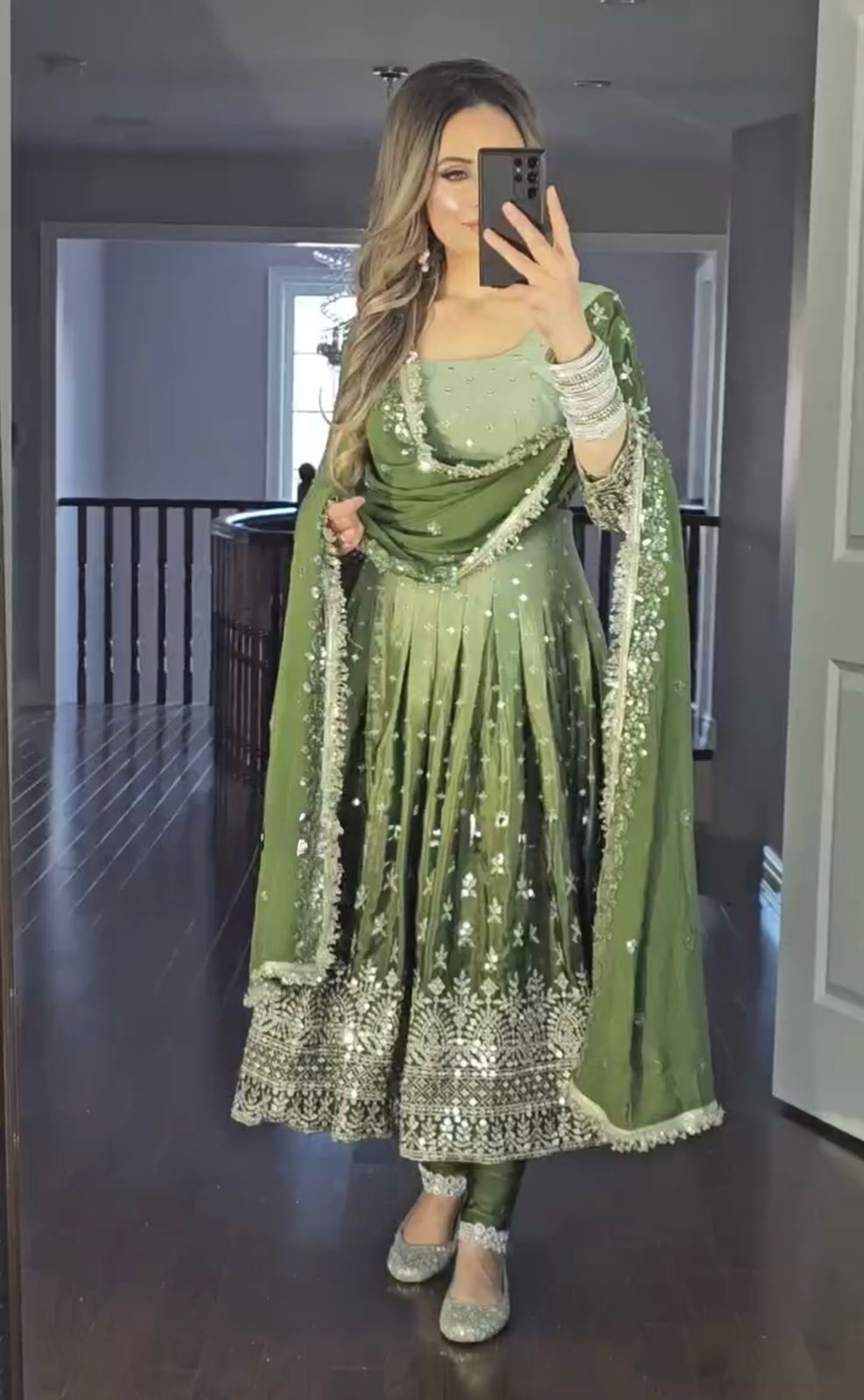 Anarkali Full Flair Readymade Wedding salwar kameez Punjabi suit