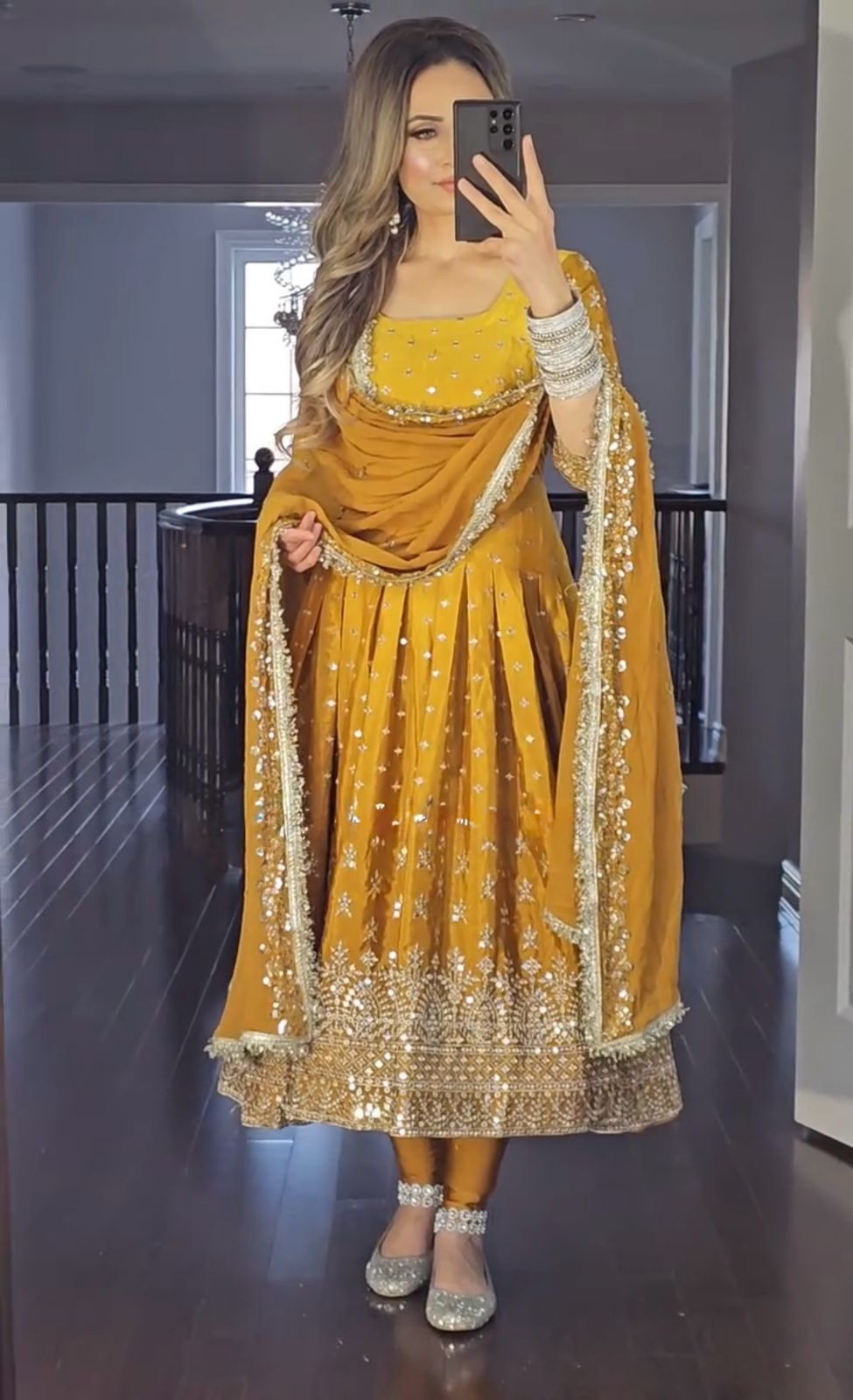 Anarkali Full Flair Readymade Wedding salwar kameez Punjabi suit