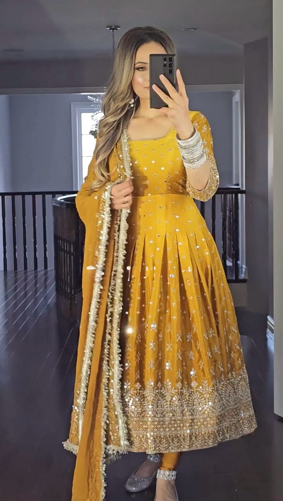 Anarkali Full Flair Readymade Wedding salwar kameez Punjabi suit