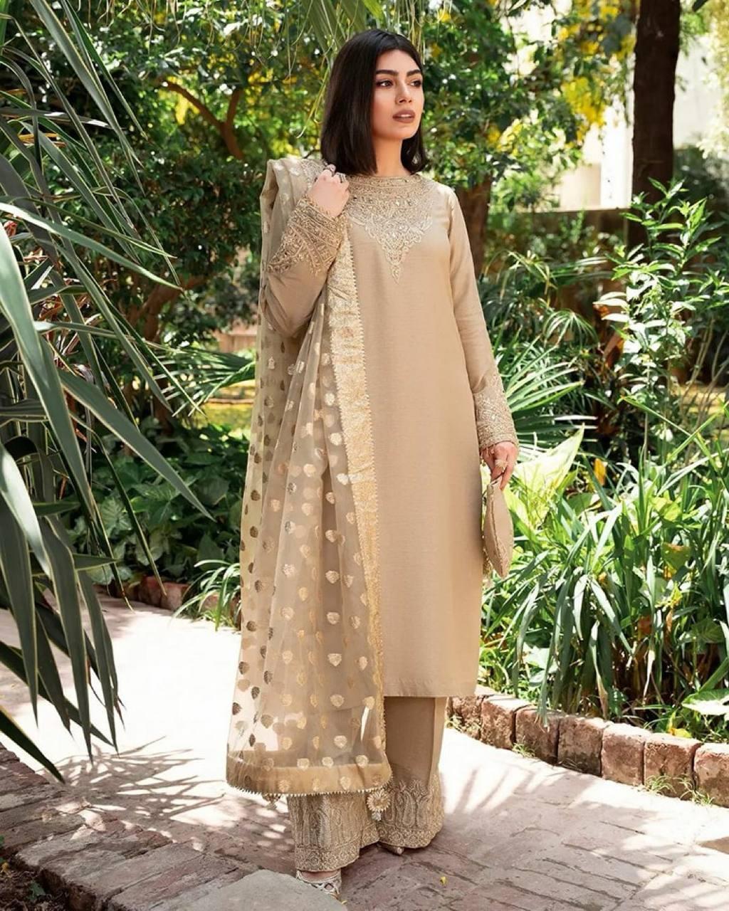Pakistani eid salwar kameez readymade wedding dress