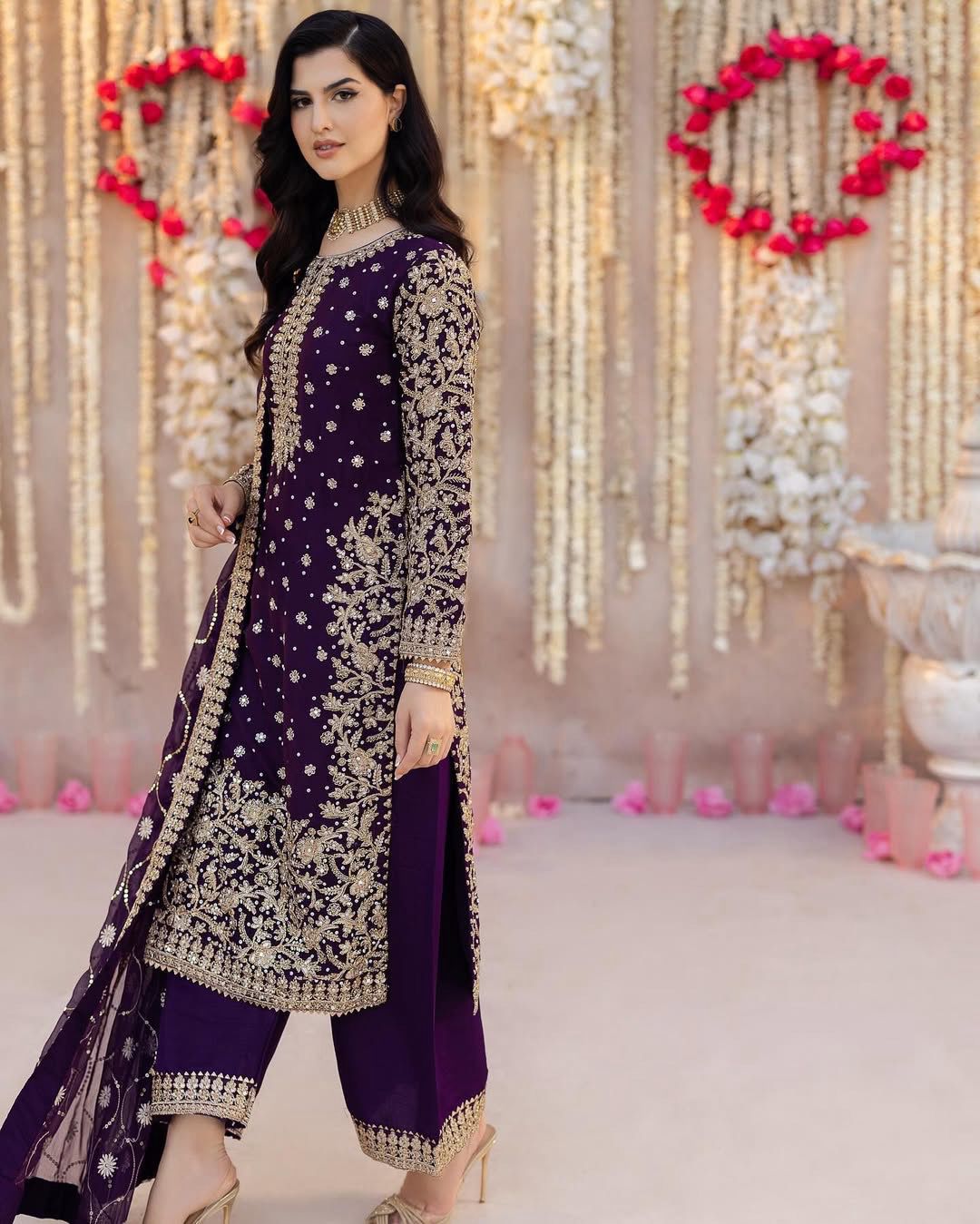Pakistani salwar kameez suit for EID Readymade Designer dress