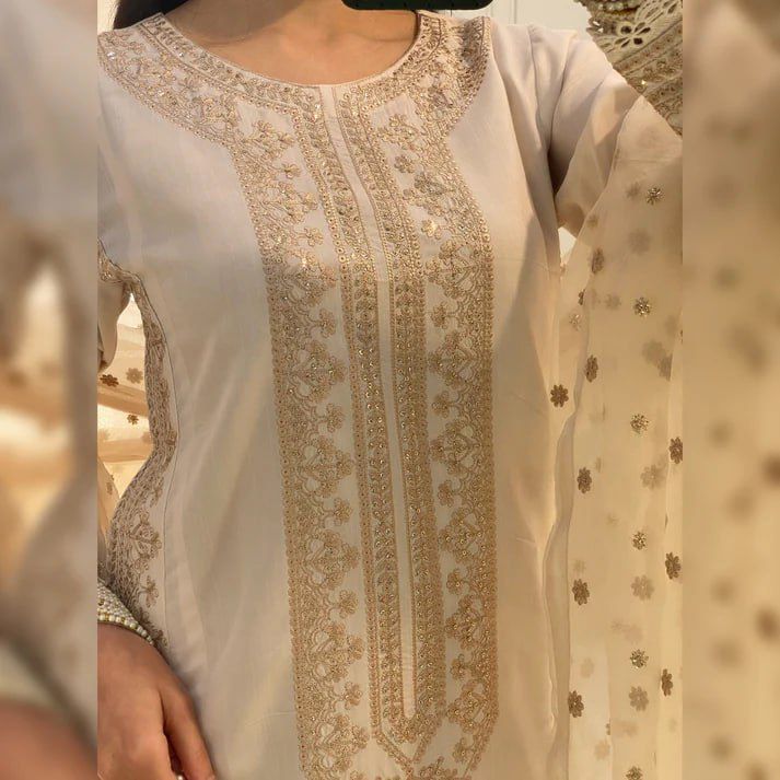 EID Pakistani Readymade Designer salwar kameez stitched