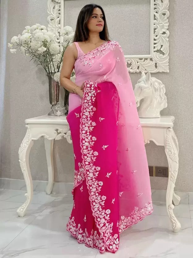 Bollywood Designer wedding partywear Readymade saree