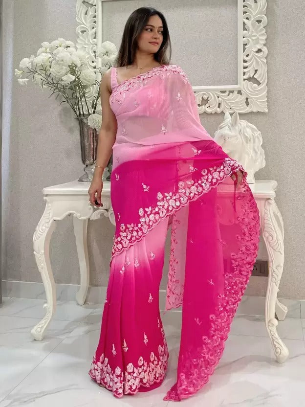 Bollywood Designer wedding partywear Readymade saree