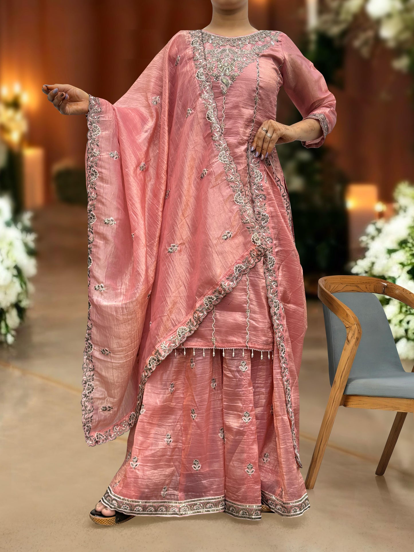 Palazzo Suit Set pakistani Readymade Salwar Kameez wedding wear