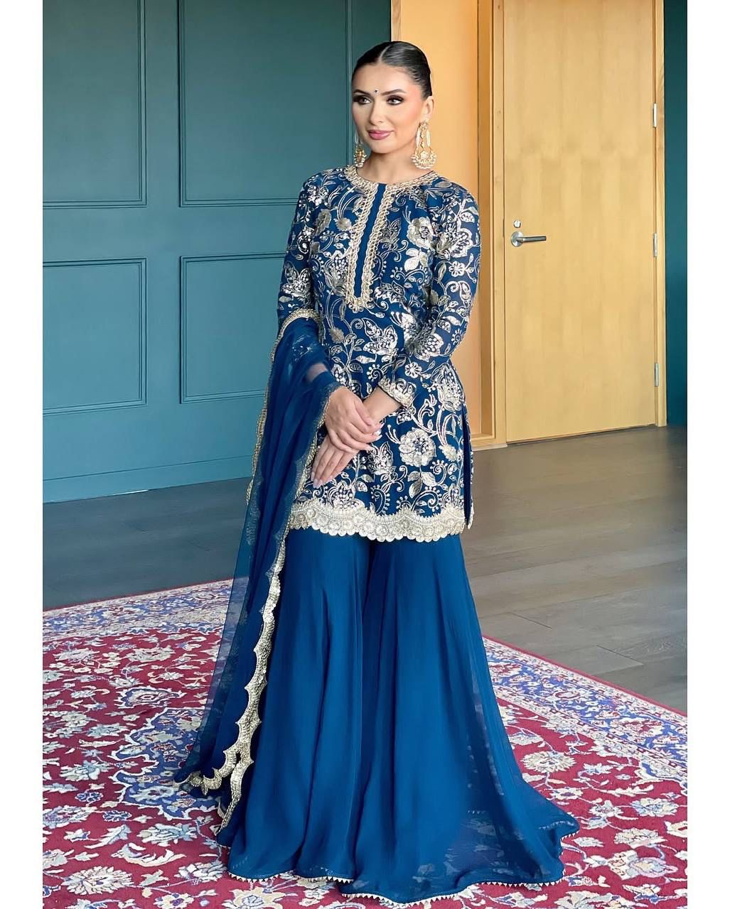 Sharara Suit Set for wedding Readymade Indian Pakistani dress