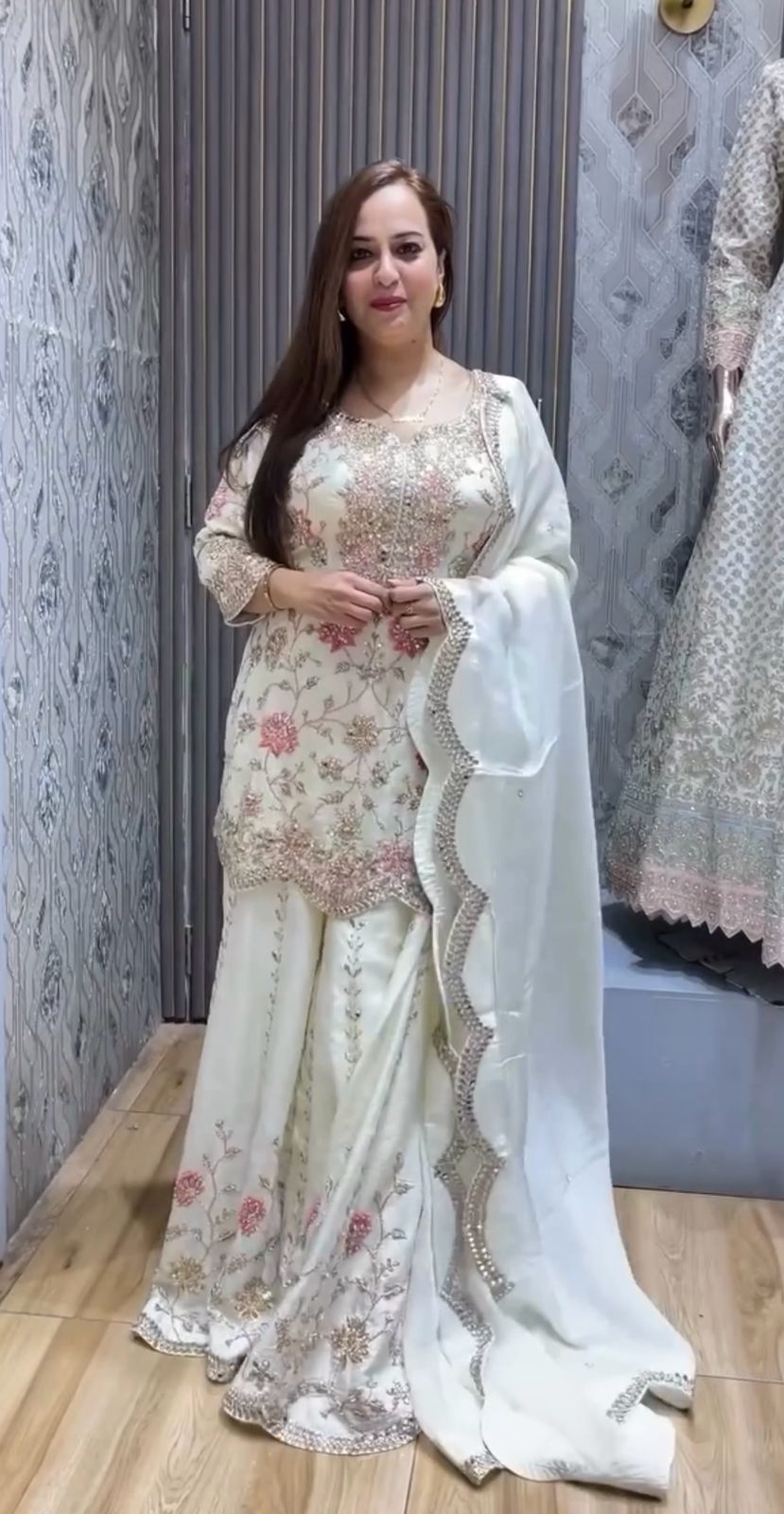Premium Palazzo Suit Set Readymade Pakistani Indian salwar kameez dress