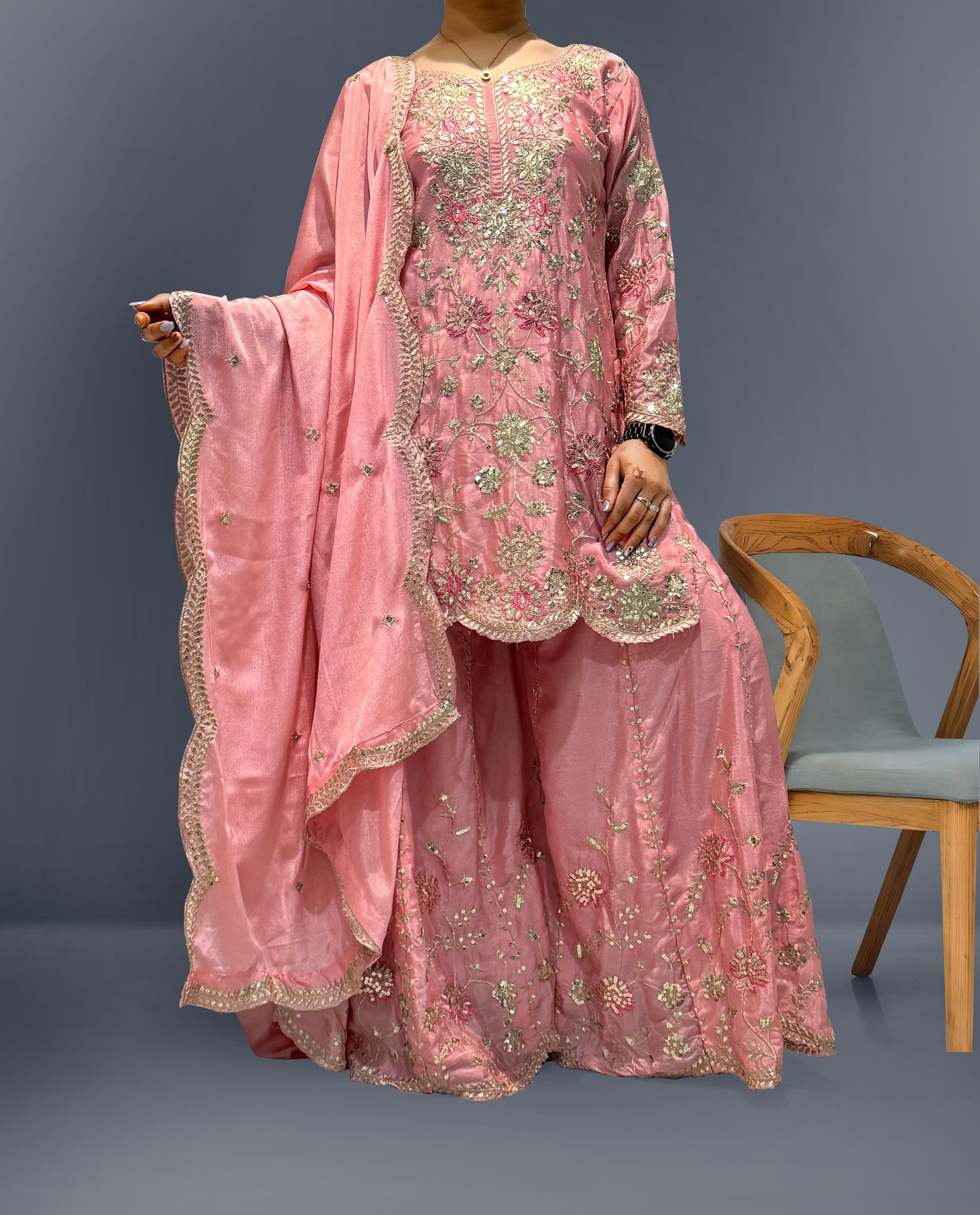 Premium Palazzo Suit Set Readymade Pakistani Indian salwar kameez dress