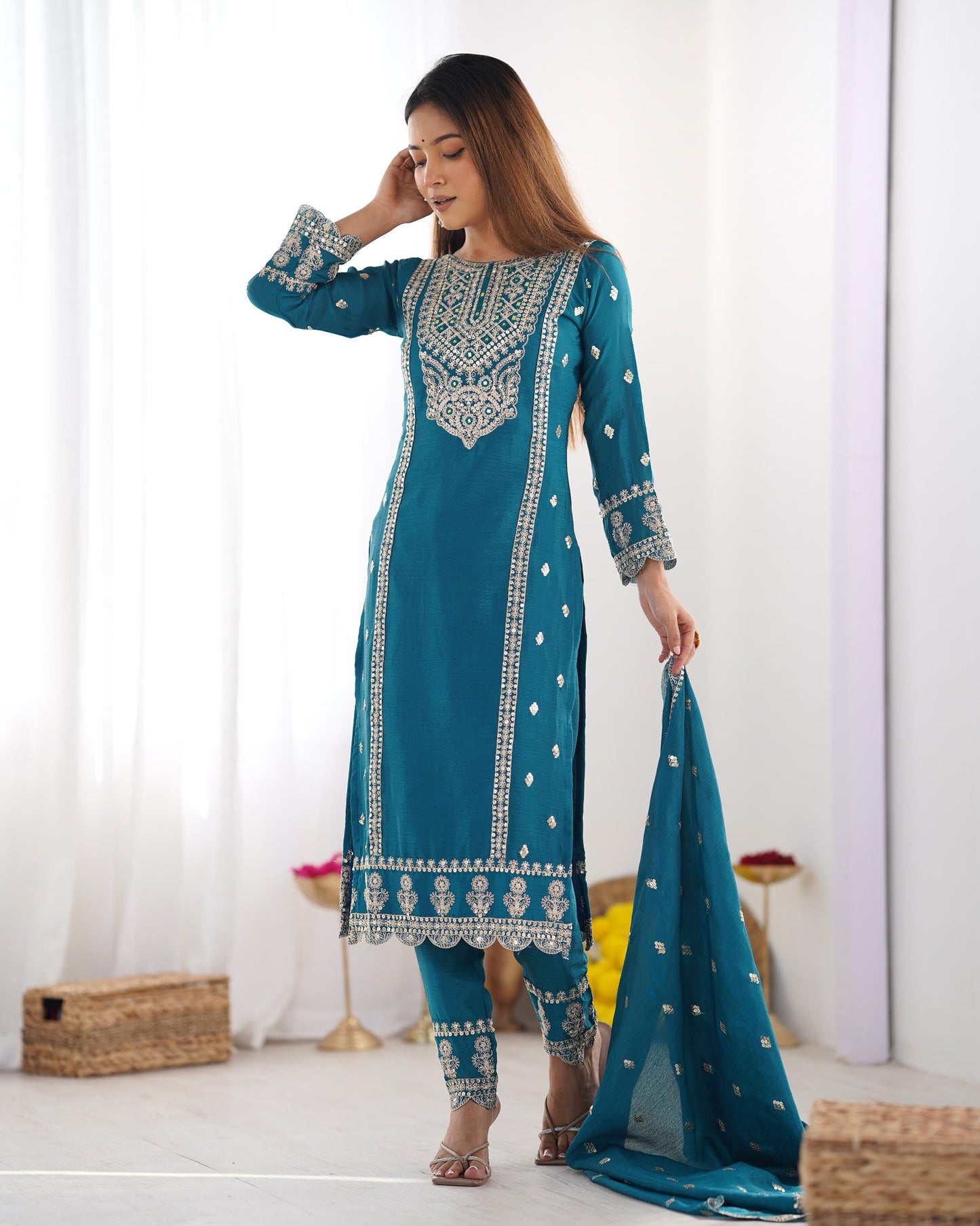 Indian Readymade Salwar Kameez wedding Festival partywear dress