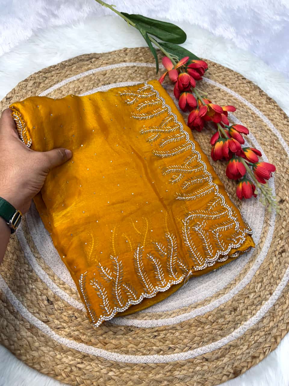 Premium Wedding Festival wear indian Ready To Wear saree