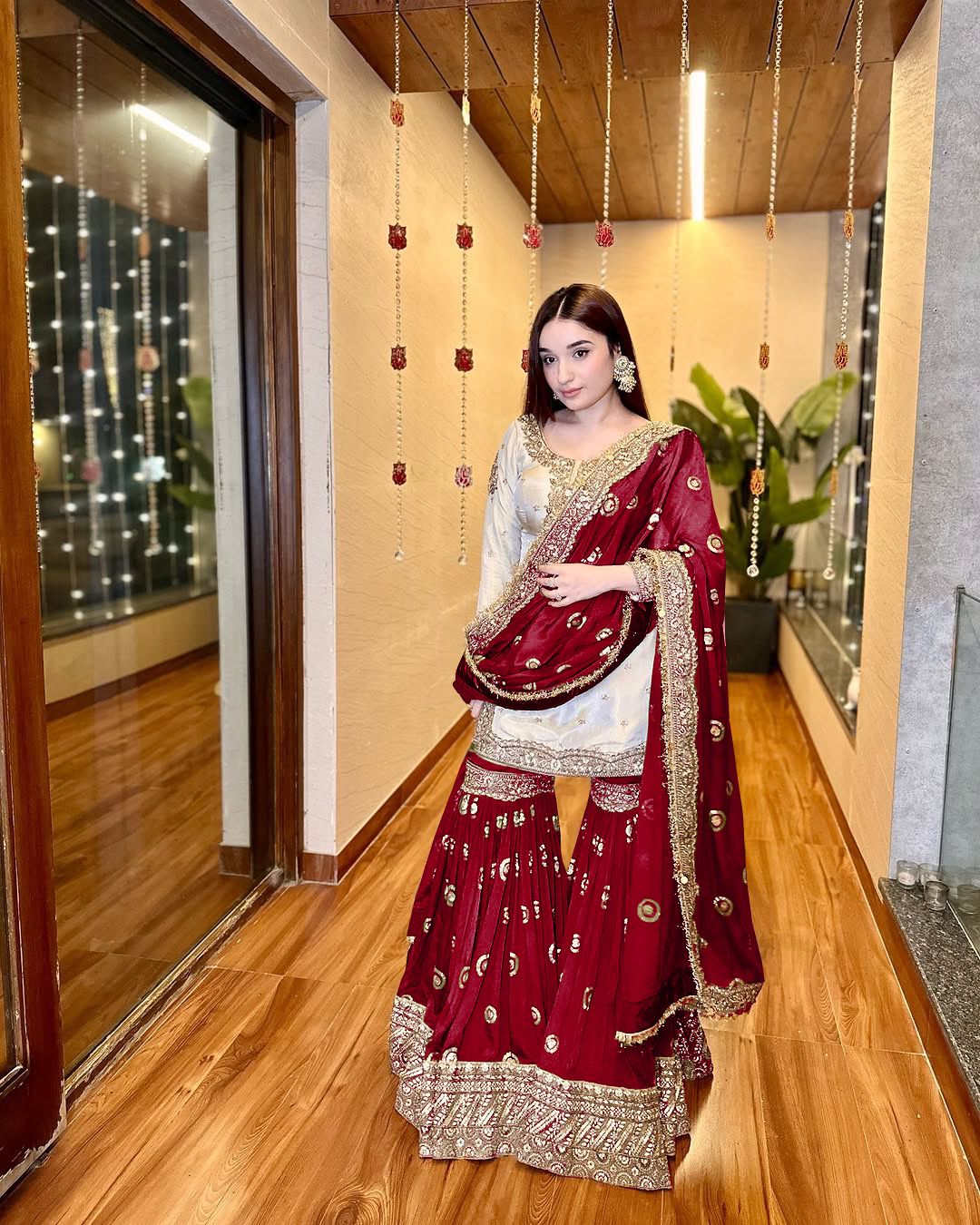 Premium Sharara Suit set Readymade Pakistani Indian Designer salwar kameez