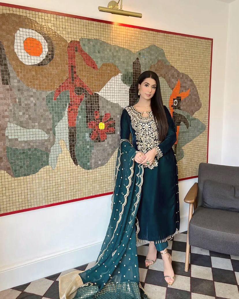 Pakistani salwar kameez readymade for eid Indian dress