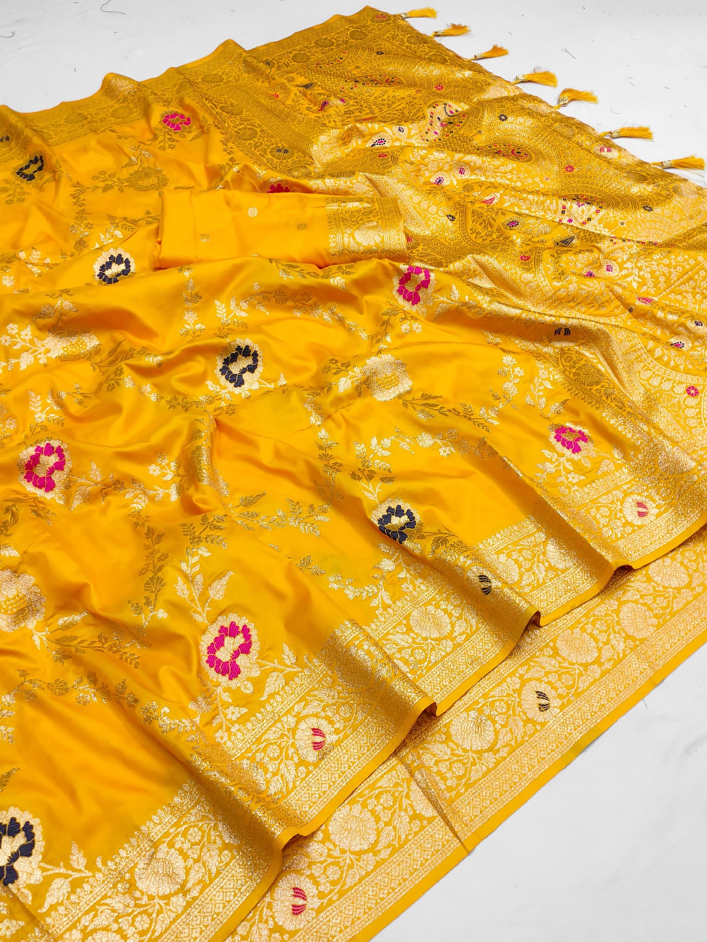 Ready To Wear indian Designer Banarasi silk saree