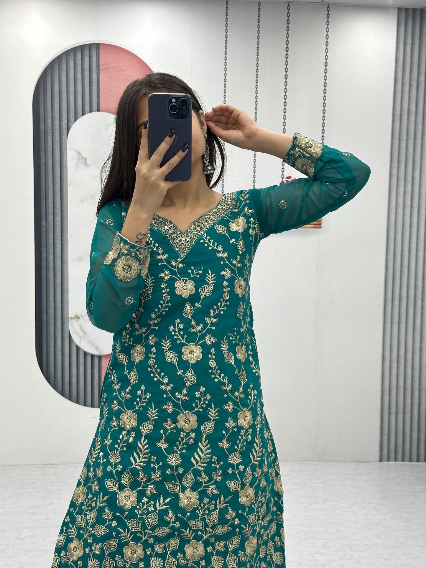 Readymade Pakistani Eid salwar Kameez Indian wedding dress