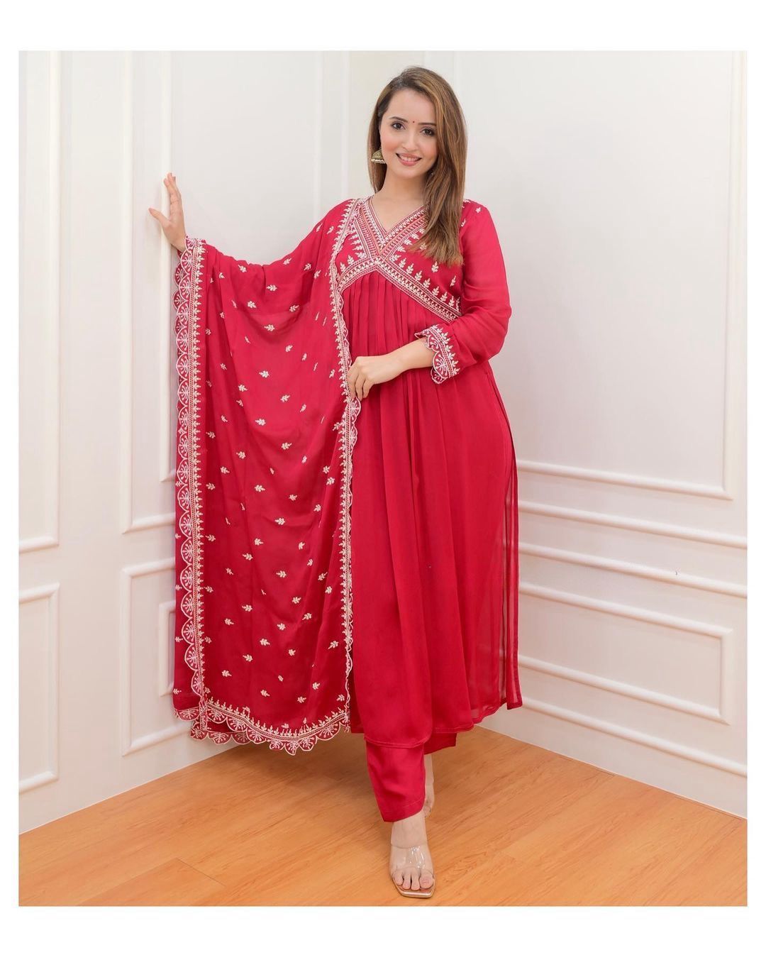 Anarkali Full Flaired Readymade Indian salwar kameez dress
