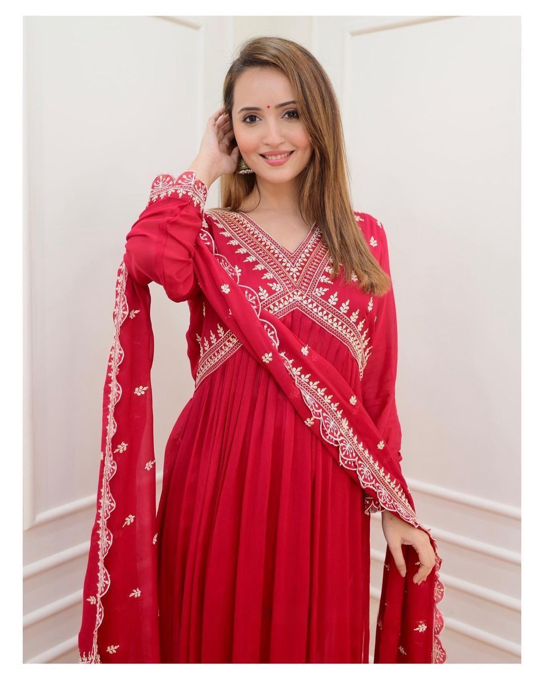 Anarkali Full Flaired Readymade Indian salwar kameez dress